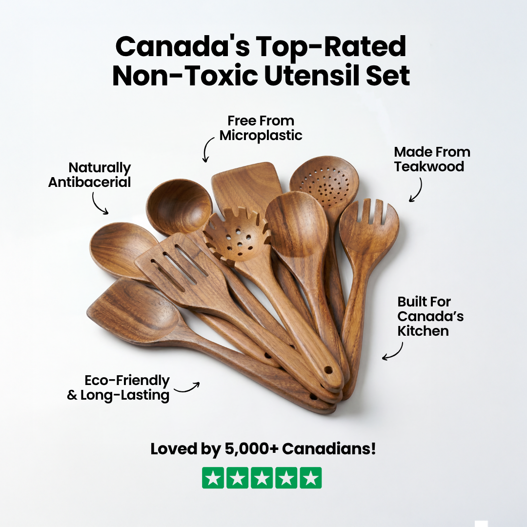 Teakora™ 9-Piece Non-Toxic Kitchen Set