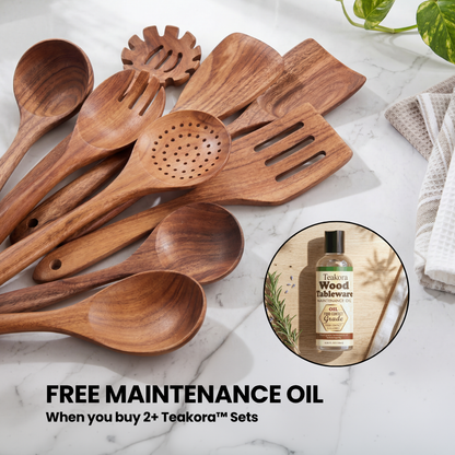 Teakora™ 9-Piece Non-Toxic Kitchen Set