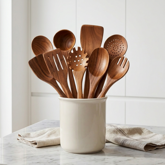 Teakora™ 9-Piece Everyday Essential Set