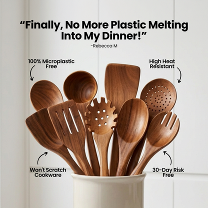 Teakora™ 9-Piece Non-Toxic Kitchen Set